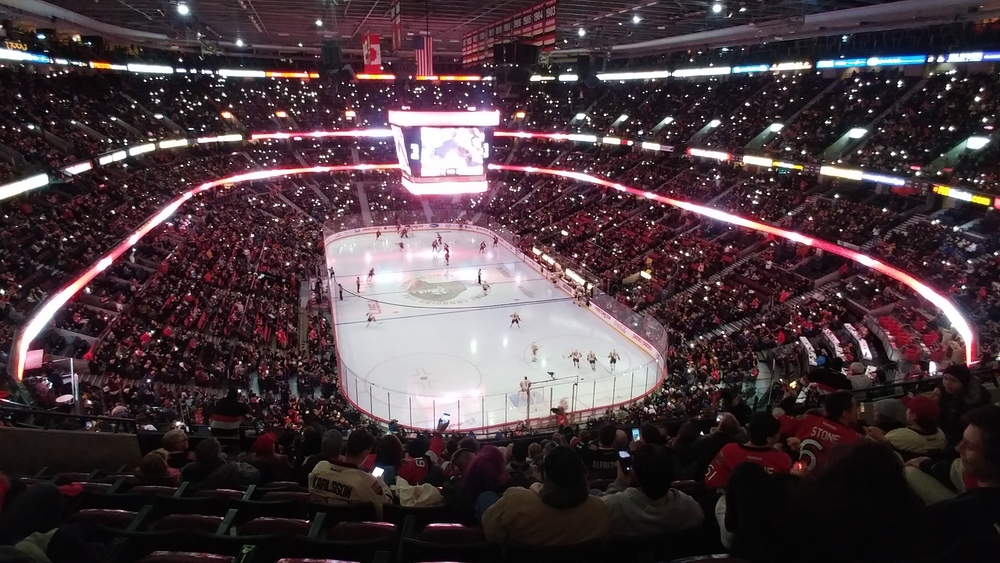 Hockey weekend in Canada: Battle of the Ottawa River: Gatineau Olympiques versus Ottawa 67's and Pittsburgh Penguins versus Ottawa Senators