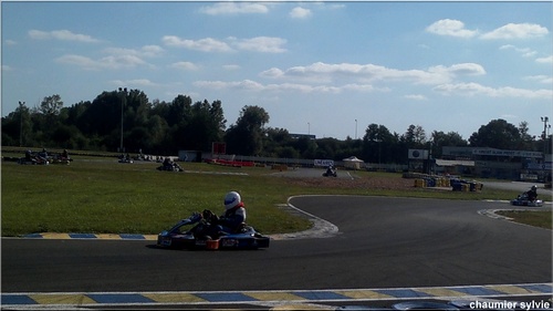   Philippe Sarran au 24h karting le  15-16 septembre 2012