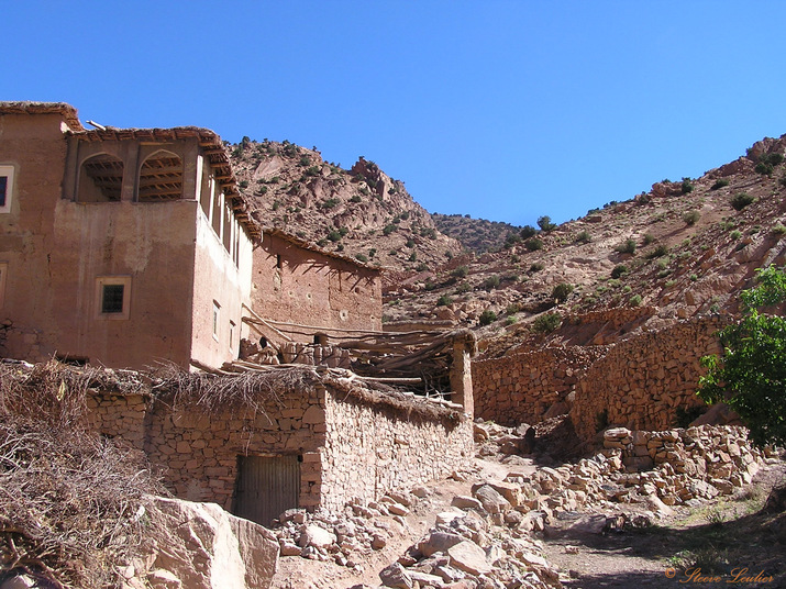 Village du Haut Atlas, Maroc