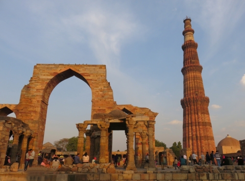 Delhi : le complexe du Qutb Minar