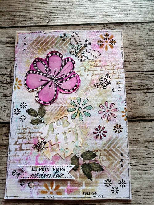 Art journal, page- Scrap