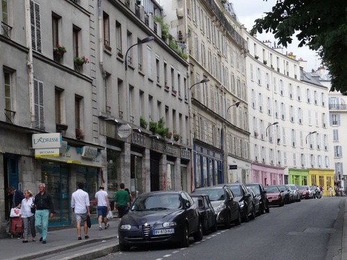 Paris:autour de la Place de la République et du Canal Zaint Martin (photos)