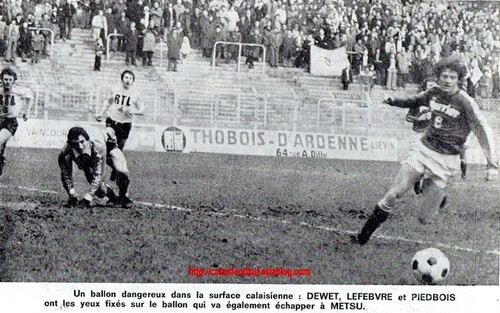 Coupe de France 1978 : Valenciennes 32èmes. Calais sort avec les honneurs