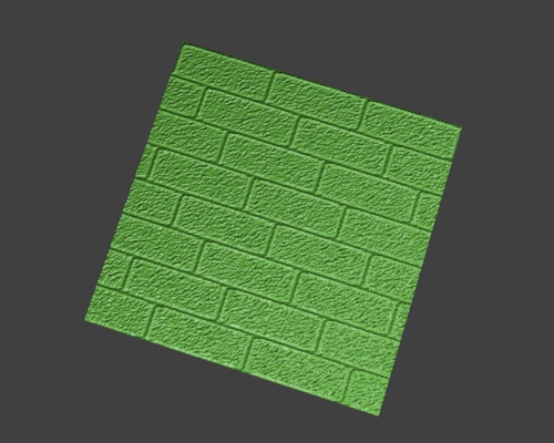 Un Plane avec une Normal Map