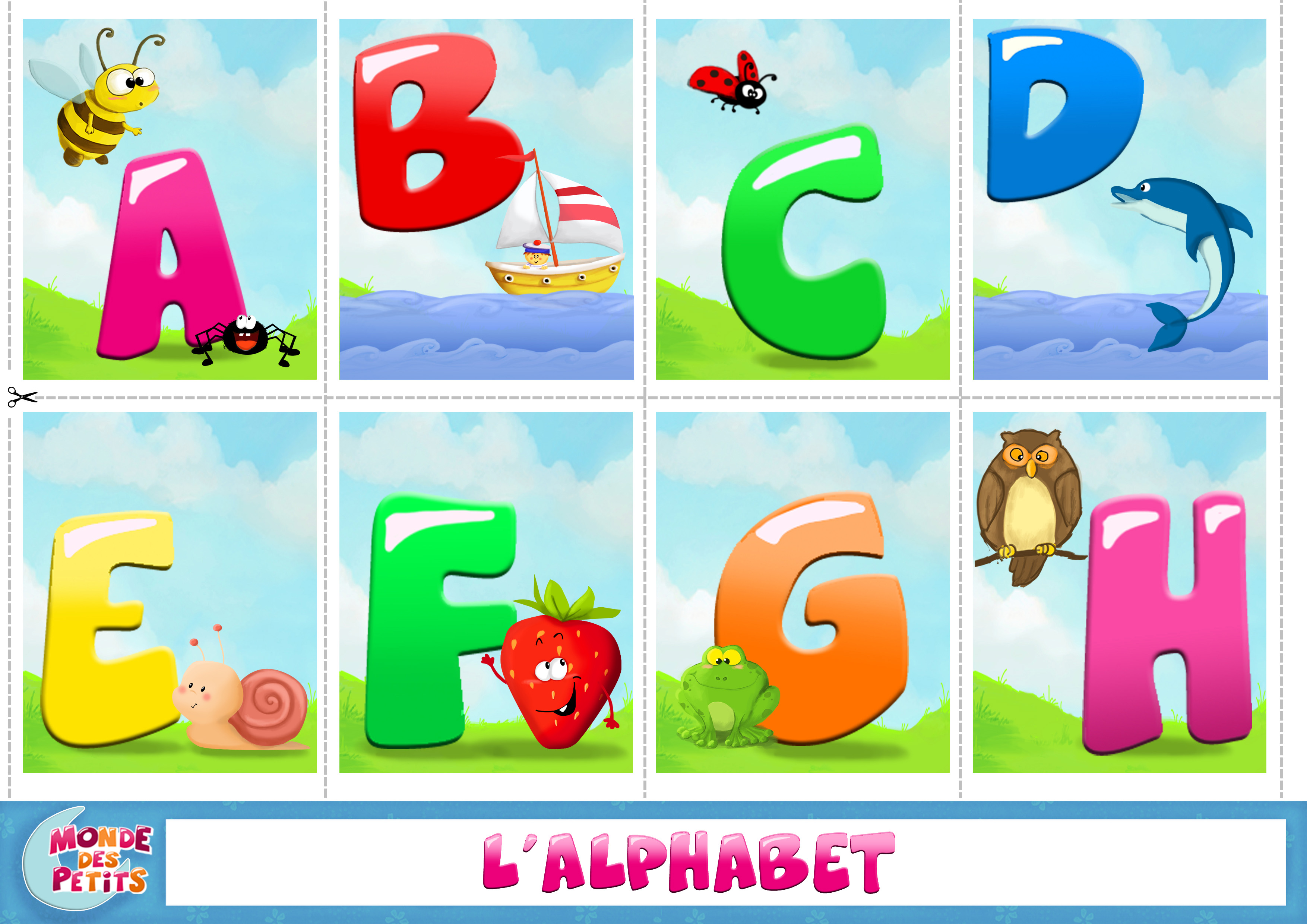 Pour apprendre l alphabet Le blog de Kikyne