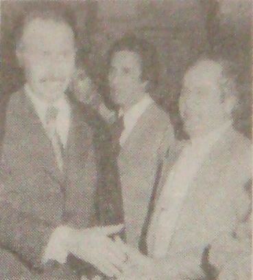 HASSENA YOUCEF champion d\'Afrique 1976 reçu à la présidence