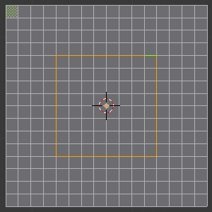 Zone sélectionnée au départ
