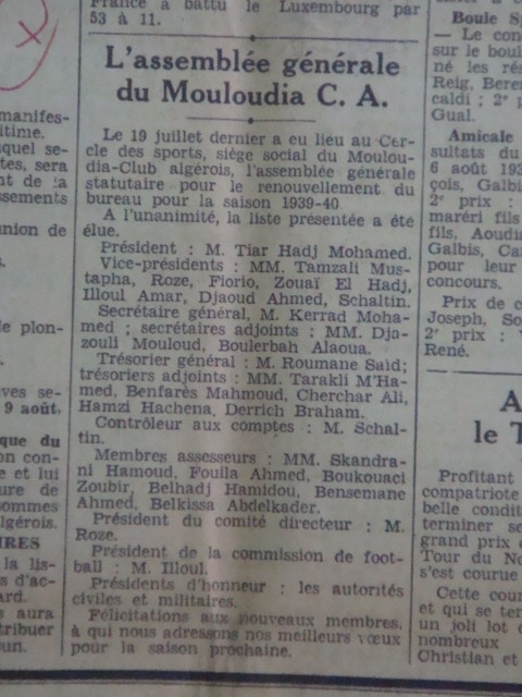 assemblée du mca