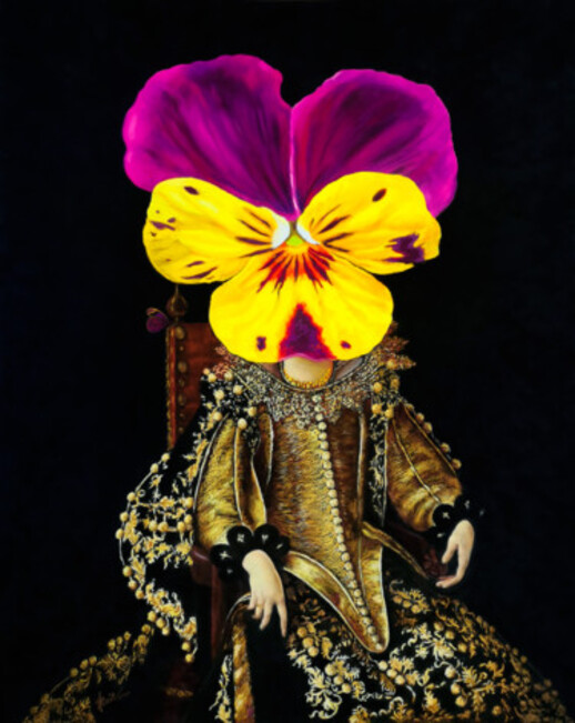 Flower Lady by Natalya Zhadenova
