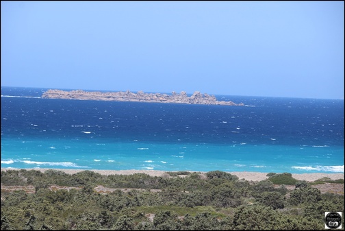 Ile de Rhodes, coté mer Méditerranée