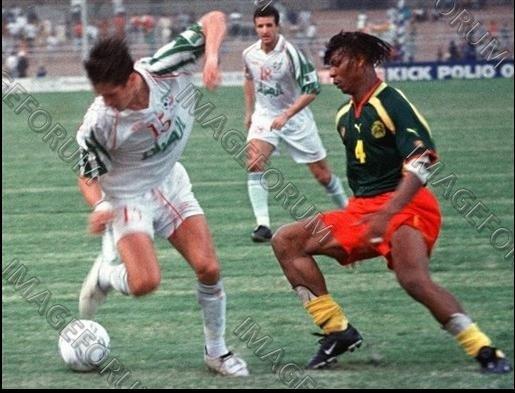 6.2.2000 à Accra CAN 1/4 de finale  Algérie-Cameroun 1-2
