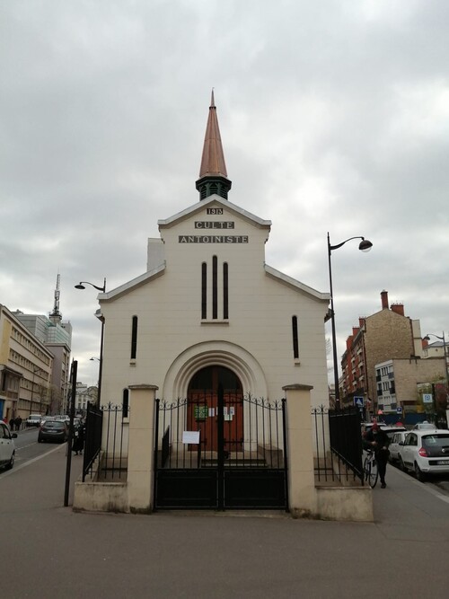 Temple Antoiniste de Paris 13ème, mars 2021 (FB Nathalie Gauthier)