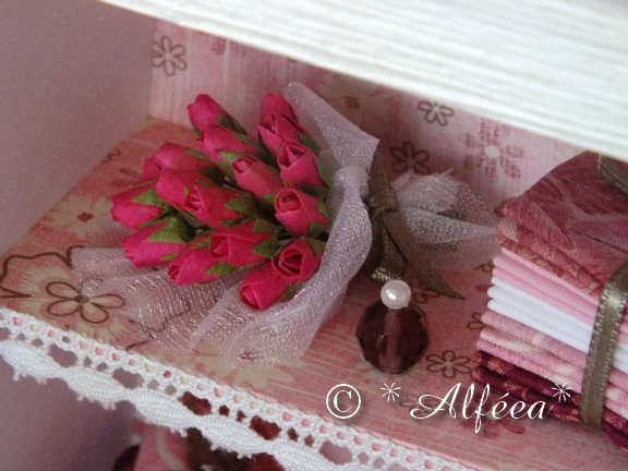 Rose... mini vitrine