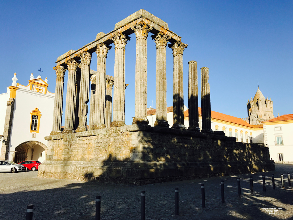 Temple romain d'Evora - Portugal 2017