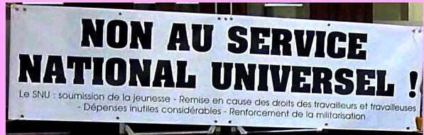 NON AU SNU - Gentioux  11 novembre 2024 / Christian Mahieux, Pour le collectif national Non au SNU