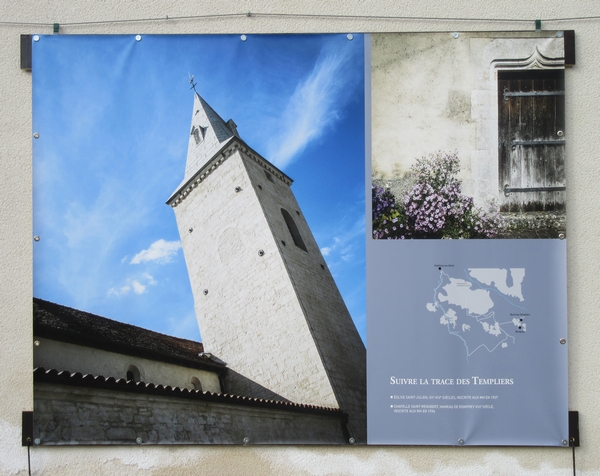 Les superbes photos automnales de Claire Jachymiak ont animé les murs de la cour du Musée du Pays Châtillonnais