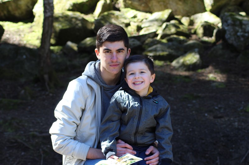 Dylan et Lorenzo à Aran Park