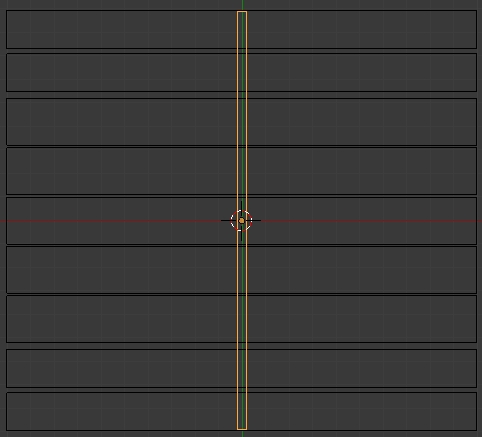 Ajuster la planche à la largeur des bancs de la table