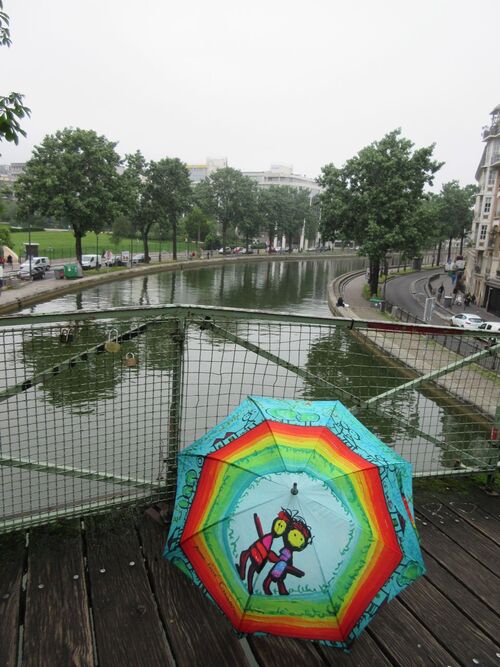 Parapluies et ponts