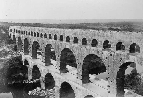 Patrimoine mondial de l'Unesco : Le pont du Gard - France