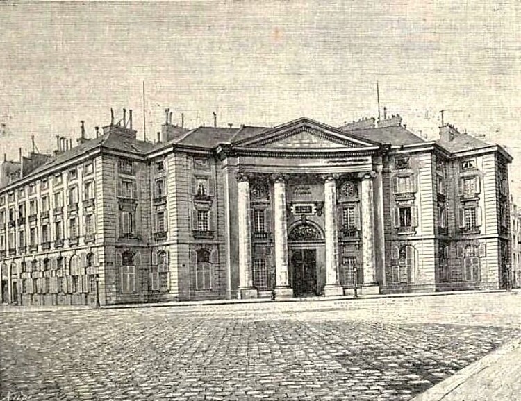 XXXIII La Faculté de Droit de Paris en 1888 par Louis Rousselet