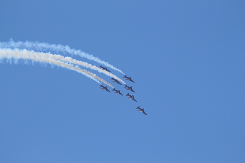 12 Septembre2019 entrainement  Patrouille de France aerodrome Arbouans