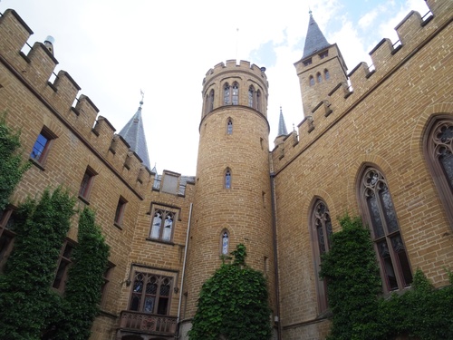 Le çâteau des Hohenzollern en Allemagne (photos)
