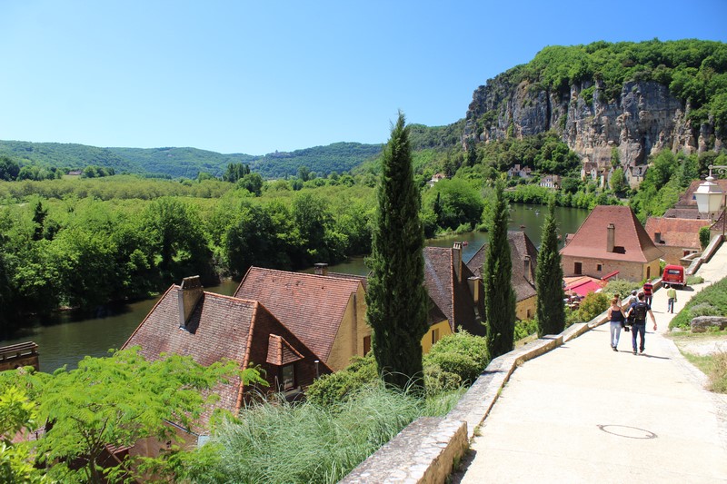 Le village de la Roque-Gageac