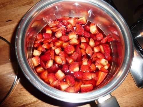 Compote de fraise au gingembre