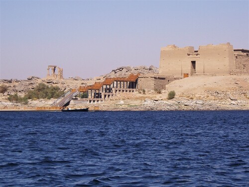 Temple de Beit el Wali sur le Lac Nasser en Egypte