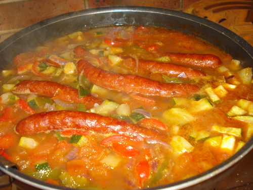 La Chakchouka Oeufs Merguez