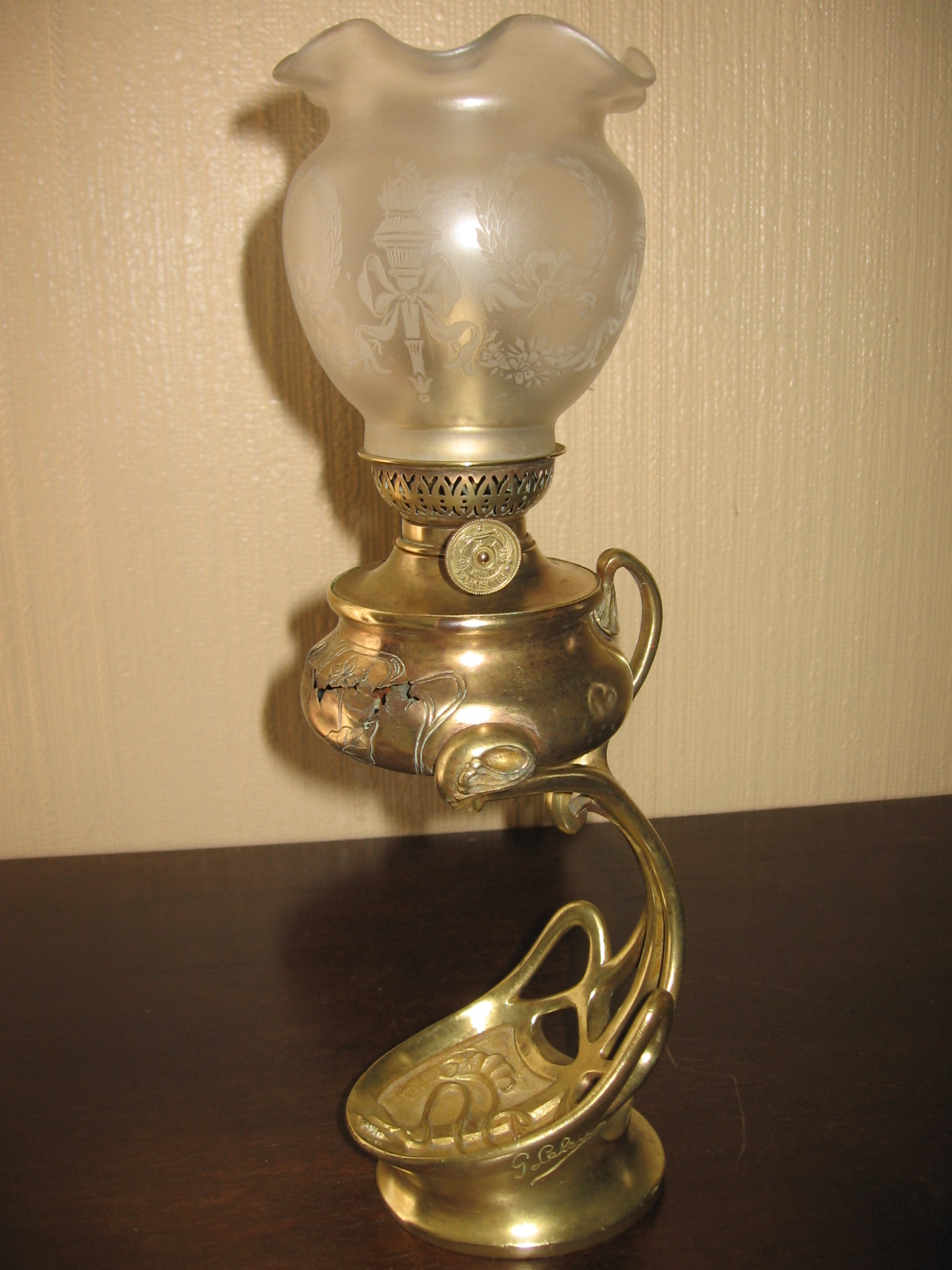 lampes G. LELEU - collection de lampes anciennes