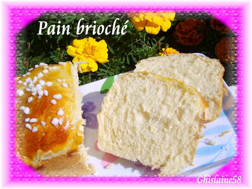 Pain brioché