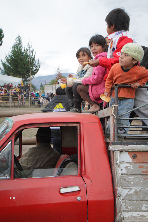 Fiesta de los toros á Gaushi