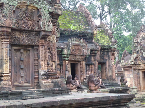 J15, temple de Banteay Srei,Cambodge