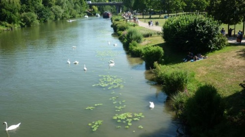 Moselle au coeur de Metz (3 juillet 2011)