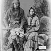 Nachi-Ti, Cochise's Son, and Wife - Chiricahua Apache - 1892