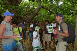 Sortie des élèves de 5ème à l'îlot Hienga - Cliquer pour agrandir