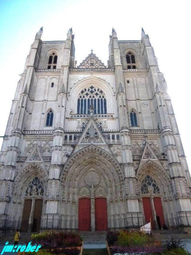 Un weekend et la visite de la belle Cathédrale de Nantes 