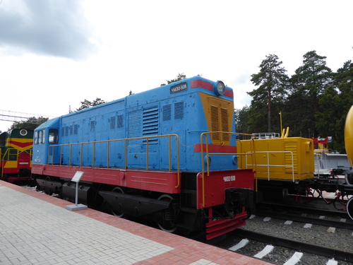 Voyage Transsibérien 2017, le 14/07, 7ème jour,  Novossibirsk, musée du rail (2)