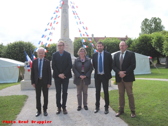 Plusieurs cérémonies patriotiques ont eu lieu à Voulaines-les-Templiers et Châtillon-sur-Seine les 17 et 18 juin 2024