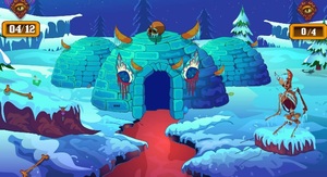 Jouer à ENA The circle - Snow fort escape