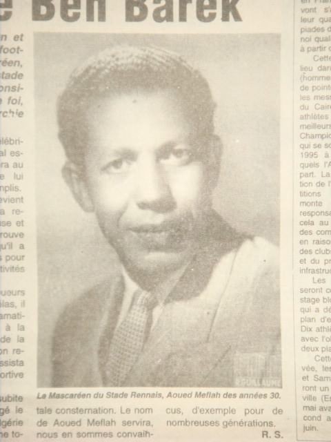 MEFLAH AOUED mascaréen du MCA