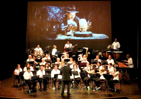 Le concert de la Lyre Châtillonnaise, "La Lyre grand écrana remporté un grand succès !