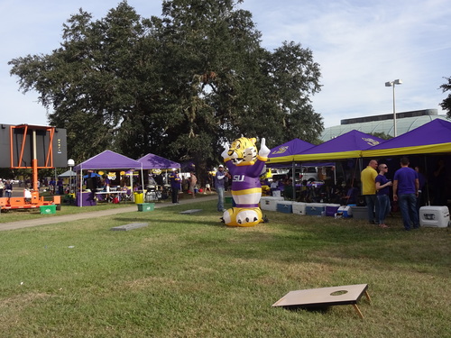 Tailgating 17 octobre - LSU VS Florida Gators