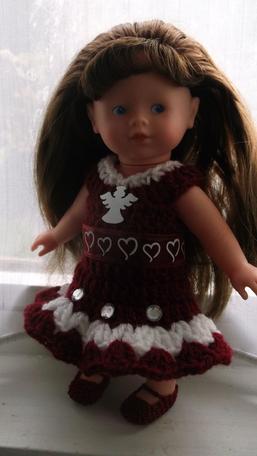 Annabelle et sa robe "anges"