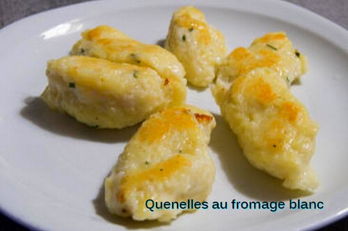 Quenelles au fromage blanc (Ardennes)