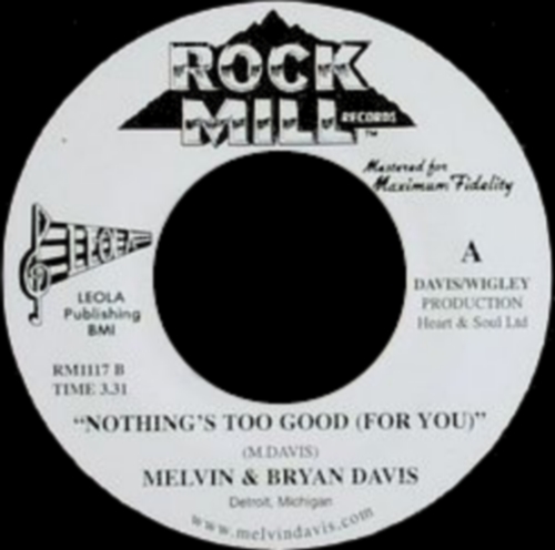 Melvin Davis : CD " The Singles Story 1961-1985 Soul Bag Records DP 06 [ FR ]
