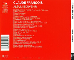 Claude François Album Souvenir