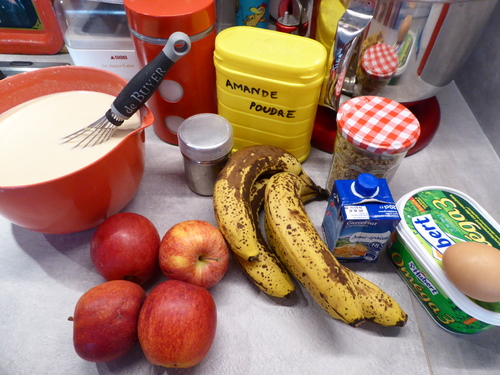 Un Gratin de Crêpes Pommes-Bananes